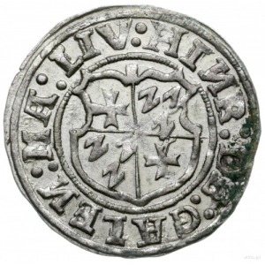 ferding 1553, Tallin; zwykła tarcza na rewersie; Haljak...
