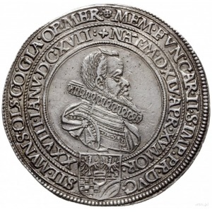 talar pośmiertny 1617, Oleśnica, Aw: Popiersie w prawo ...