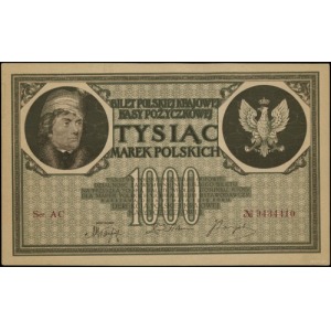 1.000 marek polskich, 17.05.1919, seria AC, numeracja 0...