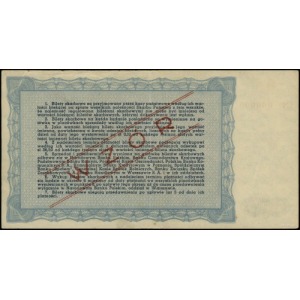 bilet skarbowy na 10.000 złotych 14.11.1945, WZÓR, seri...
