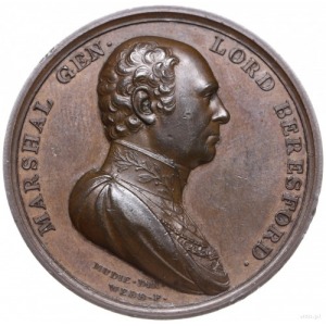 medal z ok. 1820 roku autorstwa Webb’a, Brenet’a i Mudi...