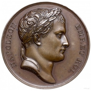 medal z 1812 roku autorstwa Andrieu oraz Denon’a wybity...