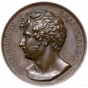 medal z 1814 roku autorstwa Françoisa Augustina Caunois...