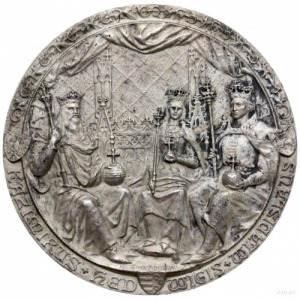 medal z 1900 roku autorstwa Wincentego Trojanowskiego w...