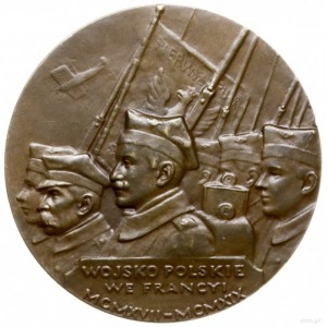 medal z 1919 roku autorstwa Antoniego Madeyskiego upami...