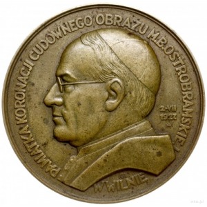 medal z 1927 roku autorstwa Józefa Aumillera wybity z o...