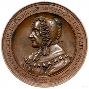 Ryga; medal z 1841 roku autorstwa Loos’a i Lorenz’a wyb...