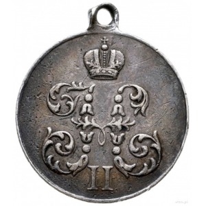 Mikołaj II 1894-1917; medal z 1901 roku autorstwa M. Ga...