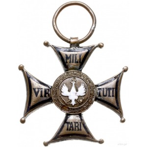 Krzyż Srebrny Orderu Virtuti Militari, klasa V, wykonan...