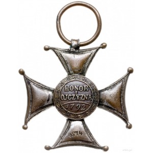 Krzyż Srebrny Orderu Virtuti Militari, klasa V, wykonan...