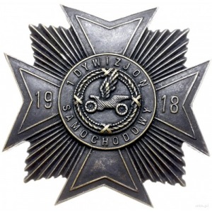 1. Dywizjon Samochodowy, Warszawa; odznaka żołnierska; ...