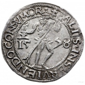 1/4 talara 1578 (tzw. lekki ort), Goslar; Welter 591; s...