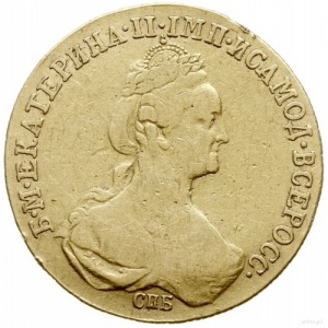 10 rubli 1778 СПБ, Petersburg; Bitkin 36 (R), Fr. 129 b...