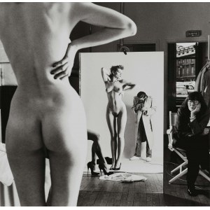 Helmut NEWTON (1920 - 2004), Self-Portrait with Wife June and Models