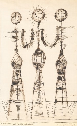Jan LEBENSTEIN (1930 - 1999), Ilustr. do wierszy Białoszewskiego