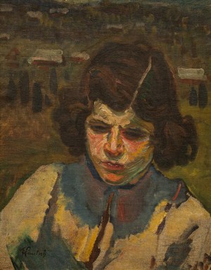 Fryderyk PAUTSCH (1877 - 1950), Portret dziecka