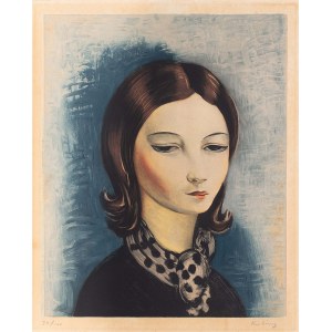 Mojżesz Kisling (1891 Kraków - 1953 Sanary-sur-Mer), Portret brunetki