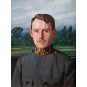 Stefan Matejko (1871-1933), Portret Karola Albrechta Habsburga, 1916 r.