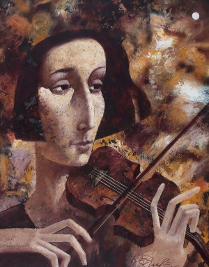 Eduard Nikonorov (1951 Baranowicze-2019 Iwano-Frankivsko), Melody, 2008 r.