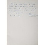 Gedenkbuch mit Einträgen von Gästen des Grand Hotels in Sopot von 1967-1977