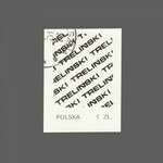 Jerzy Treliński (1940), bez tytułu - znaczek pocztowy, 1972