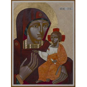 Tomkevych Ulyana, Matka Boska z Jezusem, 2018