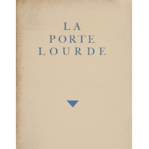 Eugeniusz ZAK (1884 -1926), La Porte Lourde [Ciężkie wrota]; Paris 1929