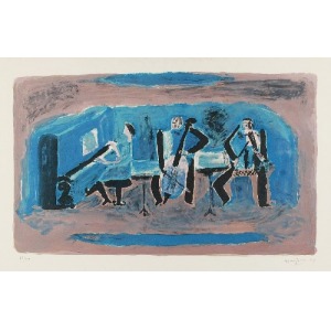 Henryk HAYDEN (1883-1970), Orkiestra, 1969