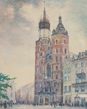 Władysław JAROCKI (1879-1965), Kościół Mariacki w Krakowie