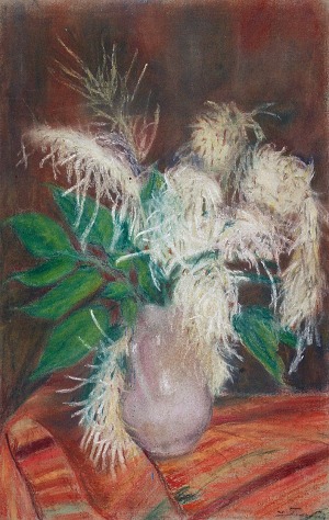 Władysław SERAFIN (1905-1988), Kwiaty w wazonie