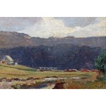 Paul AUST (1866-1934), Jagnięcy potok w górach Izerskich
