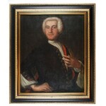 Malarz nieokreślony środkowoeuropejski(XVIII), Portret mężczyzny w peruce