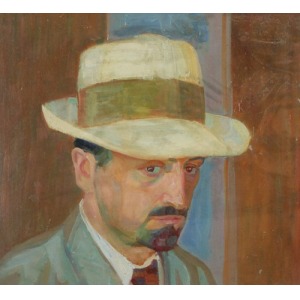 Bronisław OLSZEWSKI (1874-1959), Autoportret, 1913