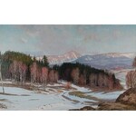 Paul WEIMANN (1867-1945), Widok na Śnieżkę