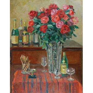 Elżbieta WYROŻEMSKA (1921-1991), After the vernissage, 1988