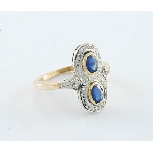 Art-deco ring