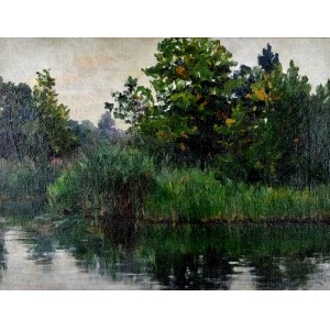 Emil (Lindemann) Lindeman (1864-Oct. 1945), By the Pond - Surówka