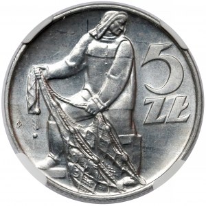 Rybak 5 złotych 1971