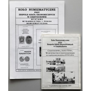 Makiety - Katalogi wystaw Koła numizmatycznego w Częstochowie
