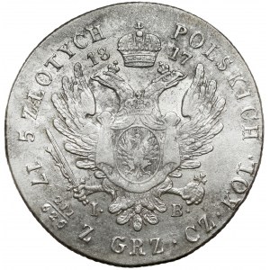 5 złotych polskich 1817 IB - typ przejściowy