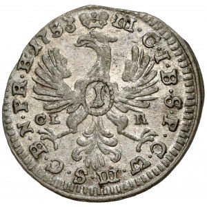 Brandenburg-Bayreuth, Friedrich, 1 Kreuzer 1753 CLR