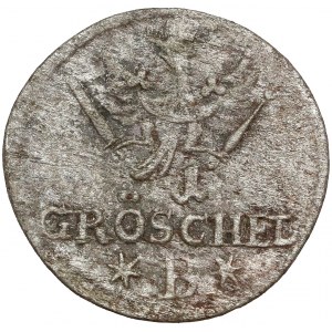 Śląsk, Fryderyk II, 1 gröschel 1754 B, Wrocław