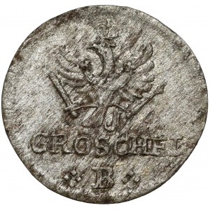 Śląsk, Fryderyk II, 1 gröschel 1756 B, Wrocław