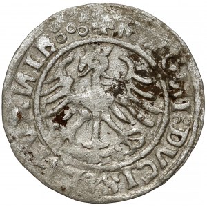 Zygmunt I Stary, Półgrosz Wilno 1520 - skrócona data 520