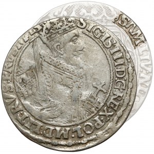 Zygmunt III Waza, Ort Bydgoszcz 1621 - A jak odwrócone V