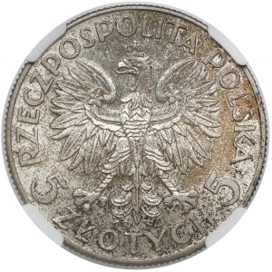 Głowa Kobiety 5 złotych 1934