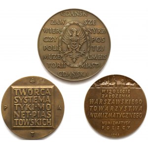 Medale Stronczyński, Beyer i Gdańsk zawsze wierny (3szt)