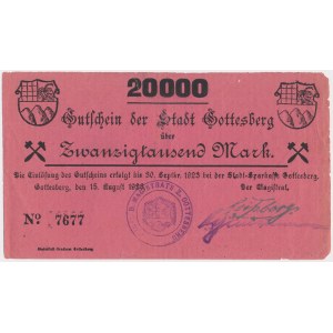 Gottesberg (Boguszów-Gorce), 20.000 mk 1923