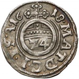 Brunswick-Wolfenbüttel, Friedrich Ulrich, 1/24 Taler 1618