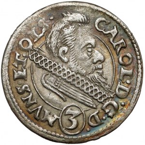 Śląsk, Karol II, 3 krajcary 1613 Oleśnica